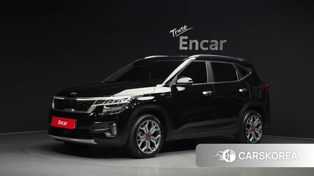 Kia Seltos 2019 Черный из Кореи