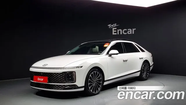 Hyundai Grandeur Hybrid (GN7) 2023 Белый из Кореи