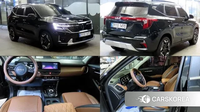 Kia The New Seltos 2022 Черный из Кореи