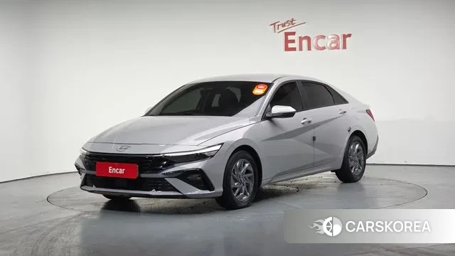 Hyundai The New Avante Hybrid (CN7) 2023 Серебристо-серый из Кореи
