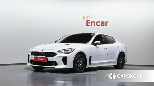 Kia Stinger Meister 2021 Белый из Кореи