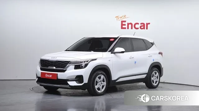 Kia Seltos 2022 Белый из Кореи