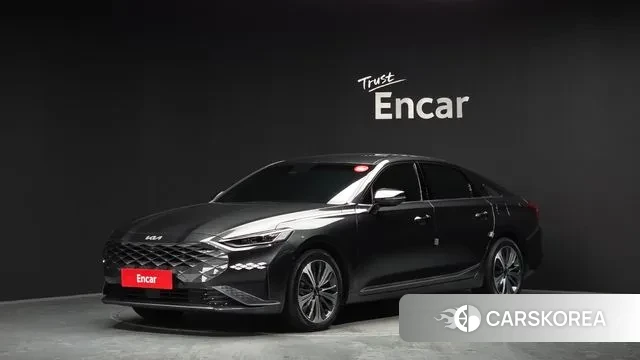 Kia K8 Hybrid 2022 Серый из Кореи
