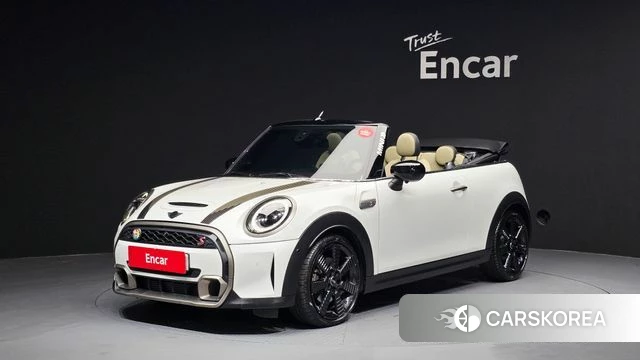 Mini Cooper S Convertible 2023 Белый из Кореи