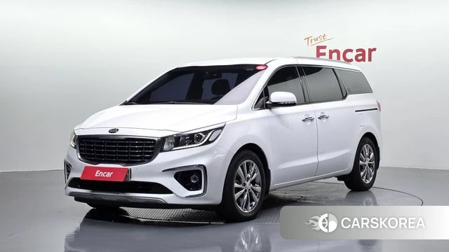Kia The New Carnival 2019 Белый из Кореи