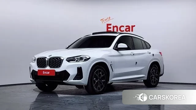 BMW X4 (G02) 2022 Белый из Кореи