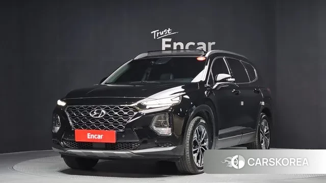 Hyundai Santa Fe TM 2018 Черный из Кореи
