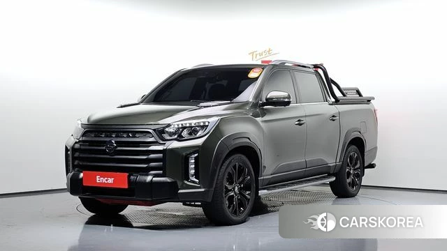 Ssangyong The New Rexton Sports Cannes 2022 Темно-зеленый из Кореи
