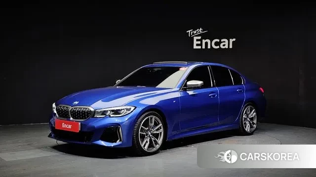 BMW 3 Series (G20) 2021 Синий из Кореи