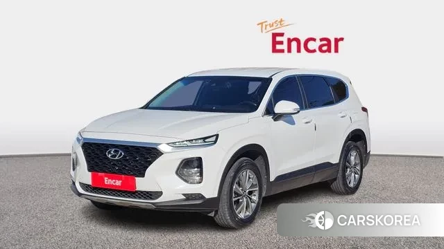 Hyundai Santa Fe TM 2019 Белый из Кореи