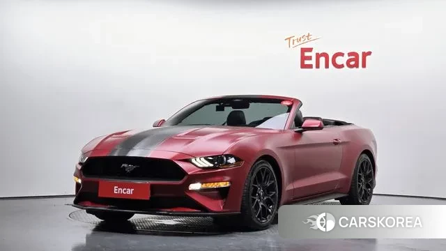 Ford Mustang 2021 Красный из Кореи