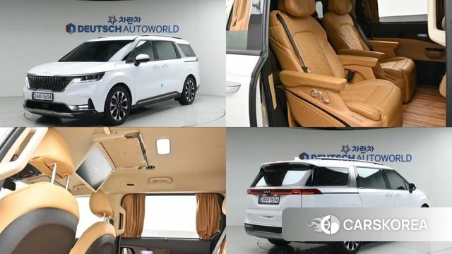 Kia Carnival 4th generation 2023 Белый из Кореи