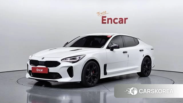 Kia Stinger 2018 Белый из Кореи