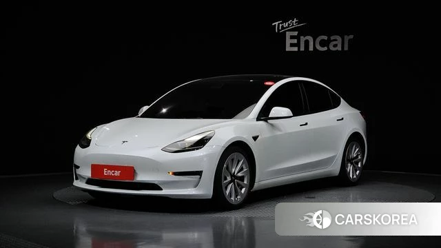 Tesla Model 3 2022 Белый из Кореи