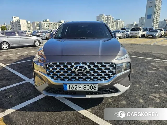 Hyundai The New Santa Fe 2021 Серый из Кореи
