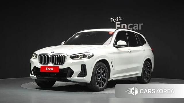 BMW X3 (G01) 2024 Белый из Кореи