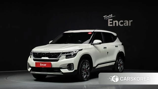 Kia Seltos 2022 Белый из Кореи