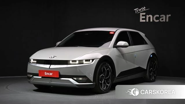 Hyundai Ionic 5 2022 Серебристо-серый из Кореи