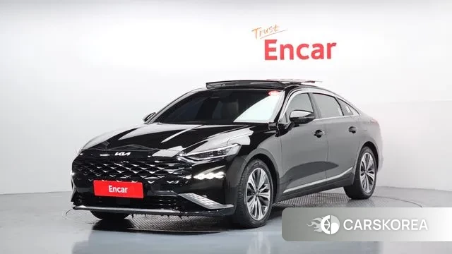 Kia K8 Hybrid 2024 Черный из Кореи