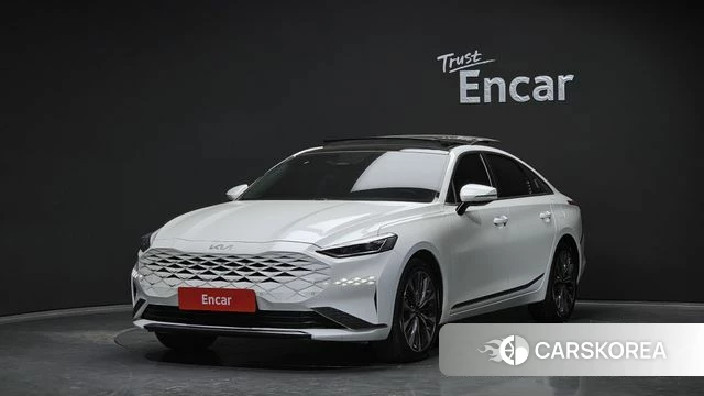 Kia K8 2021 Белый из Кореи