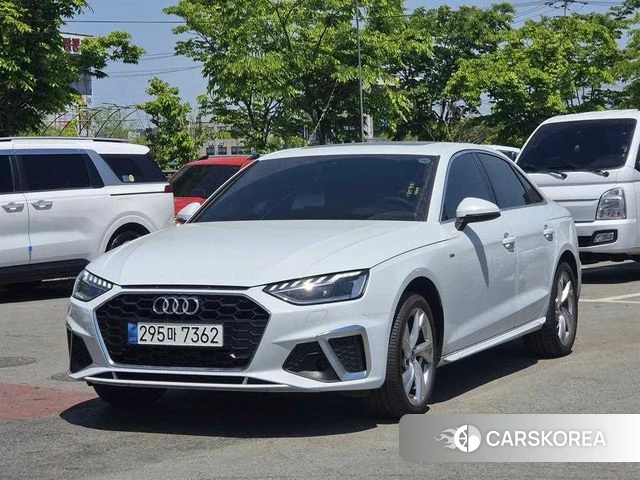 Audi A4 (B9) 2021 Белый из Кореи