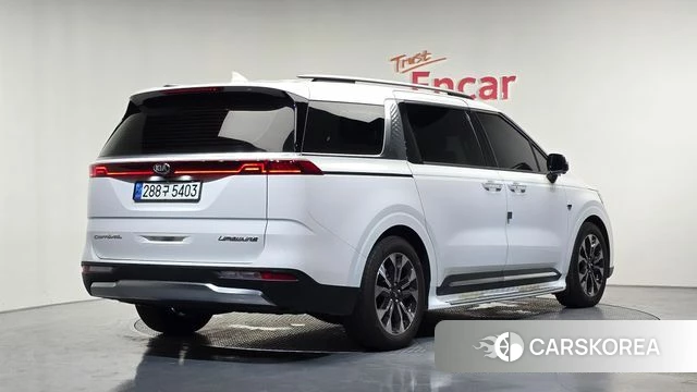 Kia Carnival 4th generation 2021 Белый из Кореи