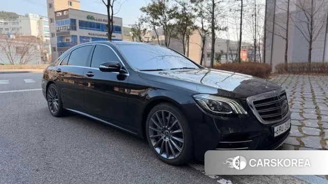 Mercedes-Benz S-Class W222 2018 Черный из Кореи