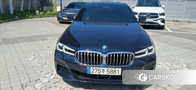 BMW 5 Series (G30) 2021 Черный из Кореи