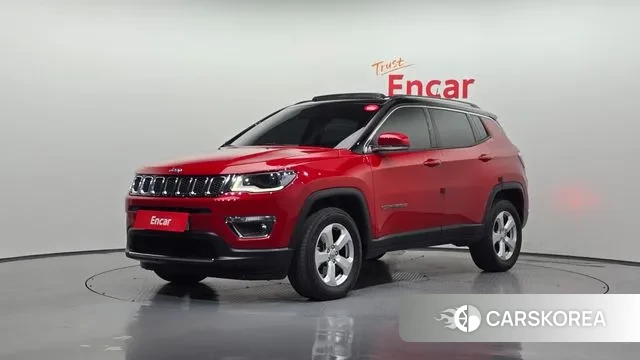 Jeep Compass 2nd Generation 2019 Красный из Кореи