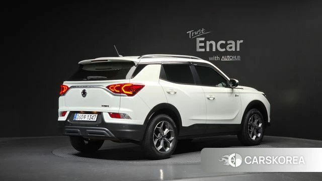 Ssangyong Beautiful Korando 2024 Белый из Кореи