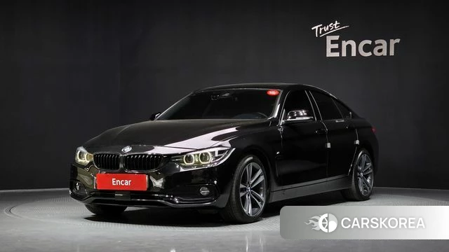 BMW 4 Series (F32) 2020 Черный из Кореи
