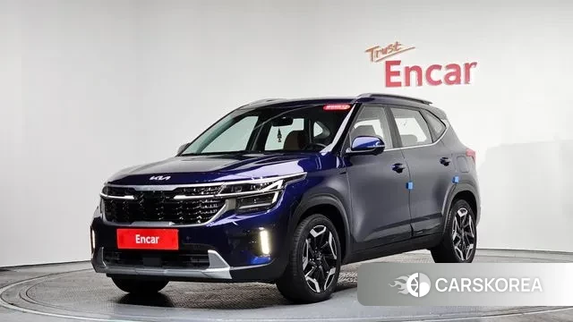 Kia The New Seltos 2024 Синий из Кореи