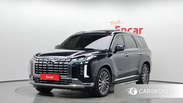 Hyundai The New Palisade 2022 Темно-зеленый из Кореи