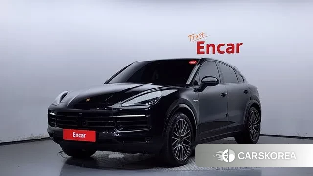 Porsche Cayenne (PO536) 2022 Черный из Кореи