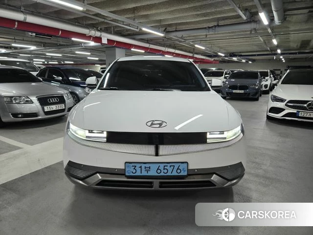 Hyundai Ionic 5 2021 Белый из Кореи