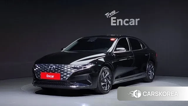 Hyundai The New Grandeur IG Hybrid 2020 Черный из Кореи