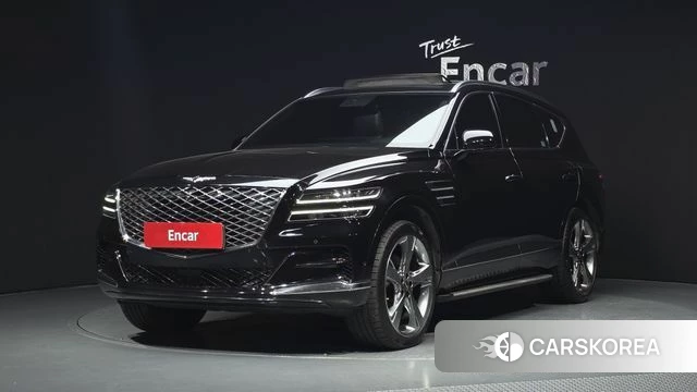 Genesis GV80 2021 Черный из Кореи