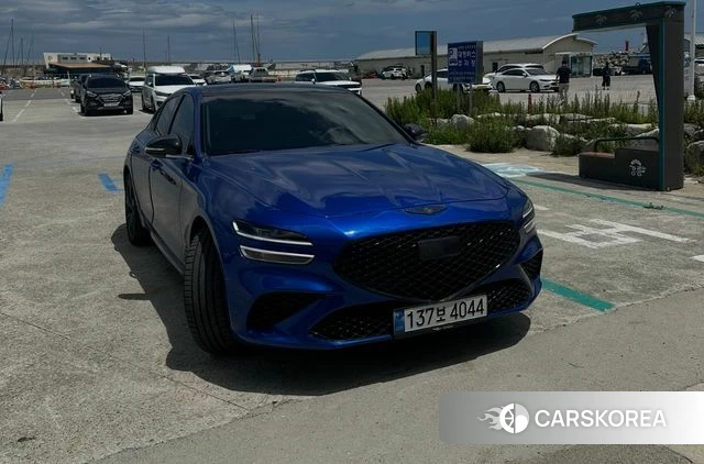 Genesis The New G70 2021 Синий из Кореи