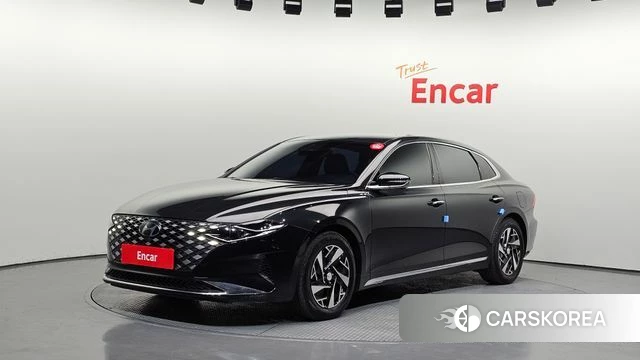 Hyundai The New Grandeur IG Hybrid 2021 Серый из Кореи