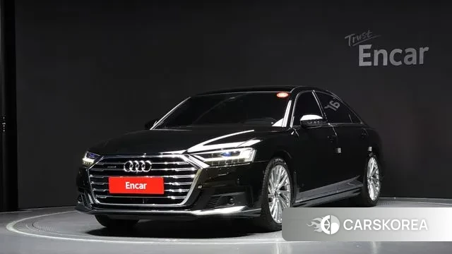 Audi A8 (D5) 2021 Черный из Кореи