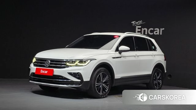 Volkswagen Tiguan second Generation 2021 Белый из Кореи