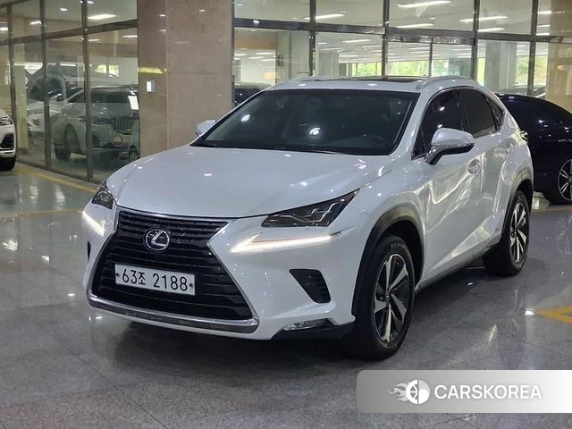 Lexus NX300h 2018 Белый из Кореи