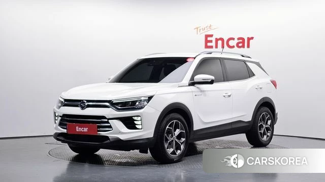 Ssangyong Beautiful Korando 2022 Белый из Кореи