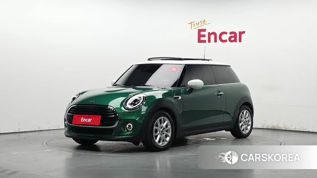 Mini Cooper 2021 Зеленый из Кореи