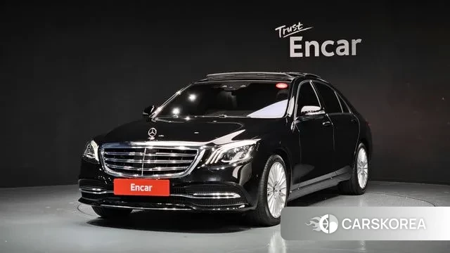 Mercedes-Benz S-Class W222 2019 Черный из Кореи