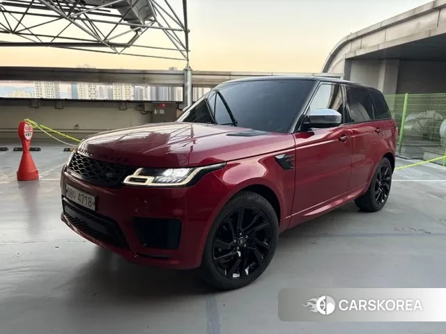 Land Rover Range Rover Sport 2nd Generation 2018 Красный из Кореи