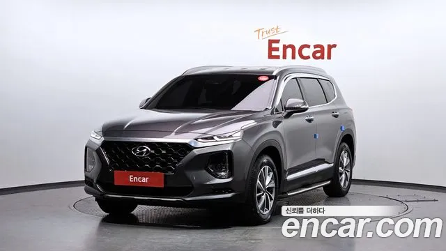 Hyundai Santa Fe TM 2020 Серый из Кореи