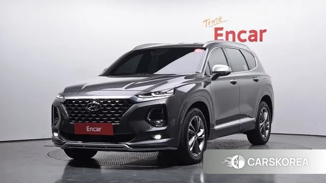 Hyundai Santa Fe TM 2019 Серый из Кореи