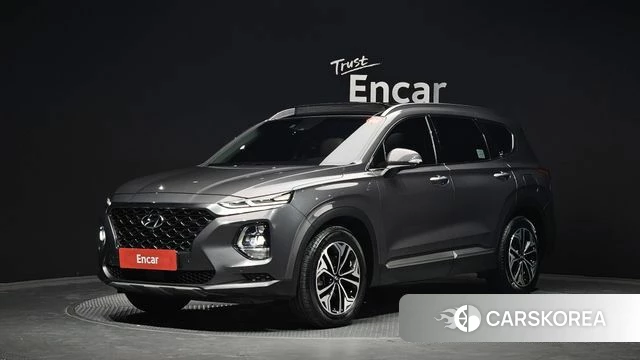 Hyundai Santa Fe TM 2018 Серый из Кореи