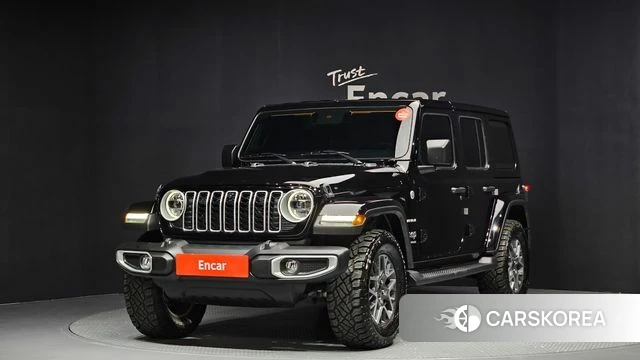 Jeep Wrangler (JL) 2024 Черный из Кореи